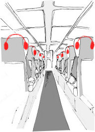 Audience tuned out? Get Bright Red Handle case studies airplane aisle